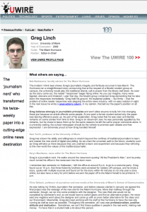 uwire-screenshot Screenshot from UWIRE 100 page