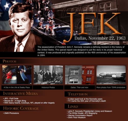 Current JFK page from 2004